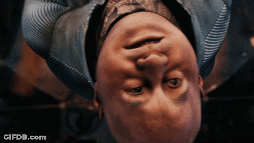 The Polar Express Smokey Upside Down GIF