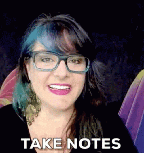 The Prepared Performer The Prepared Performer Taking Notes GIF