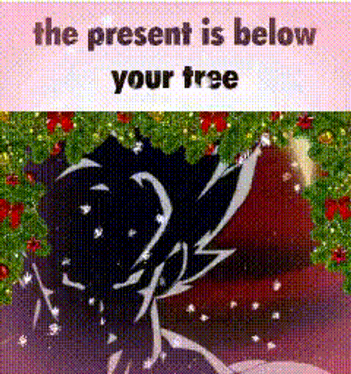 The Present Is Below Your Tree Jolly GIF