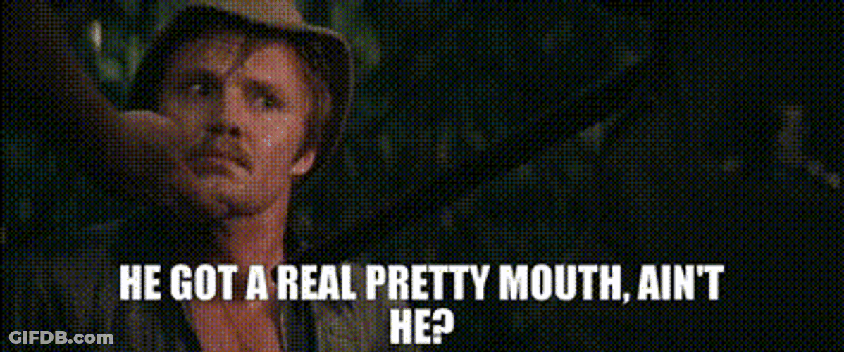The Pretty Mouth Deliverance GIF