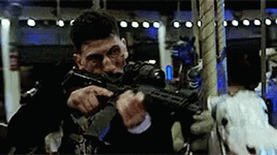 The Punisher Carousel Scene GIF