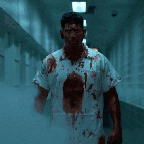 The Punisher Hospital Scene GIF