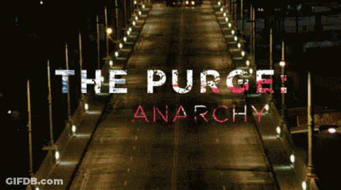 The Purge Anarchy Poster With Masked Person GIF