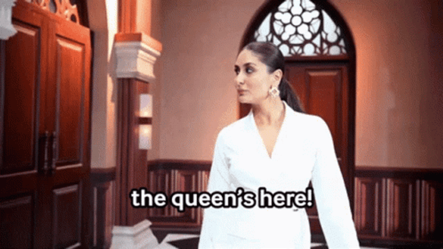 The Queen's Here Step Aside GIF