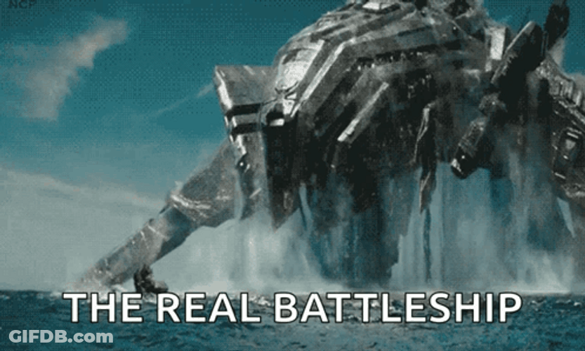 The Real Battleship Robot GIF