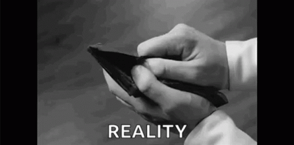 The Reality Of Life Empty Wallet GIF