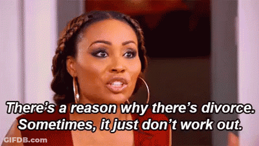 The Reason Why There's A Divorce GIF