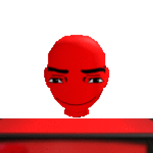 The Red Man The Man Sticker GIF
