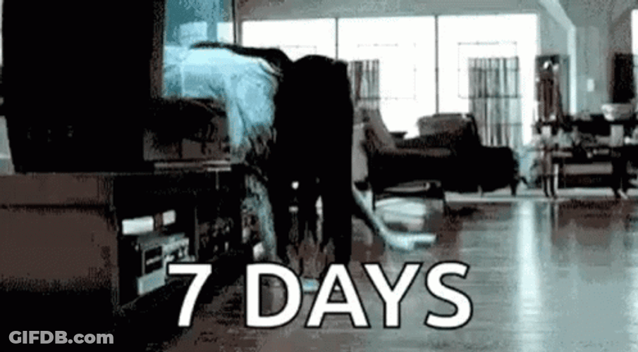 The Ring 7 Days Crawling Out GIF