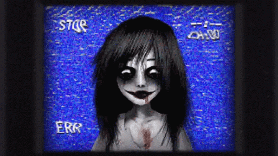 The Ring Fan Art Jump Scare Bite GIF