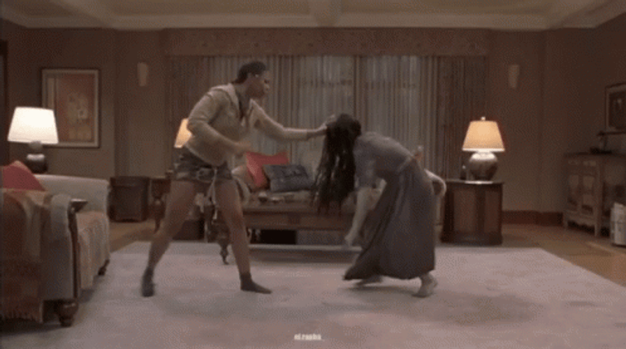 The Ring Sadako Fight Scary Movie 3 GIF