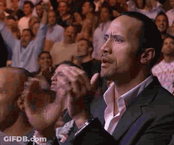 The Rock Applauding Meme GIF