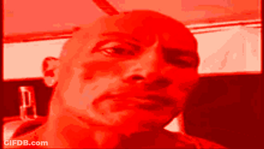 The Rock Eyebrow Meme Edit GIF