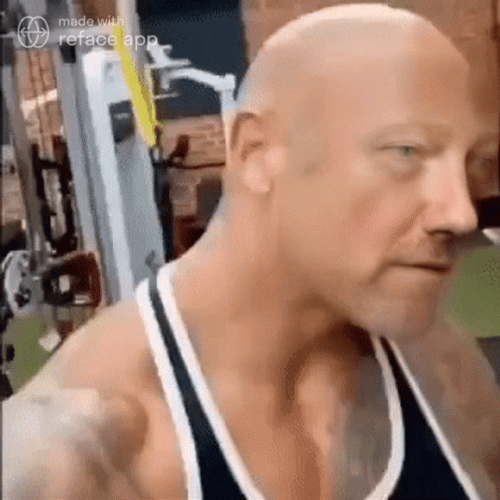 The Rock Eyebrow Meme On Face App GIF