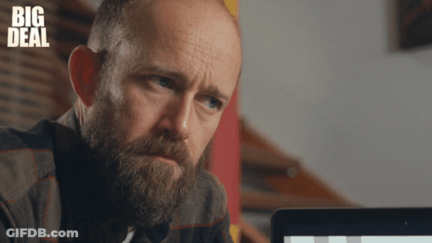 The Rock Eyebrow Raise Bald White Guy GIF