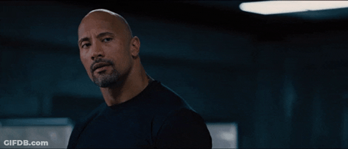 The Rock Eyebrow Raise Oh Yeah? GIF