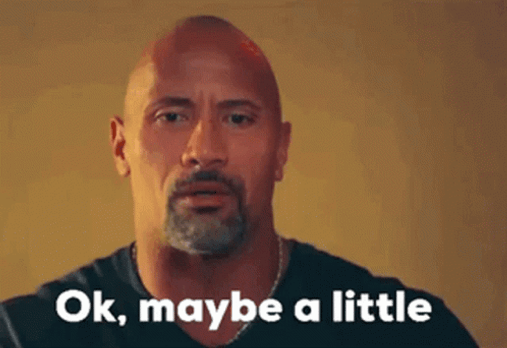 The Rock Maybe A Little GIF
