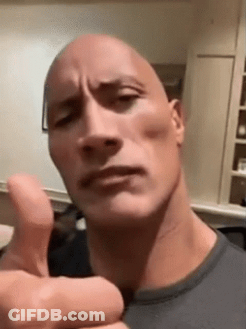 The Rock Meme GIF