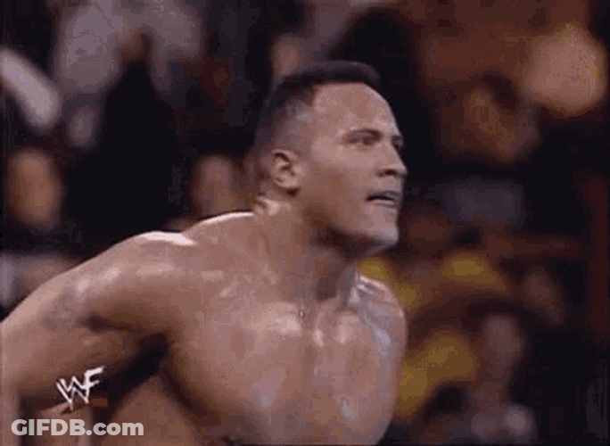 The Rock Smell GIF