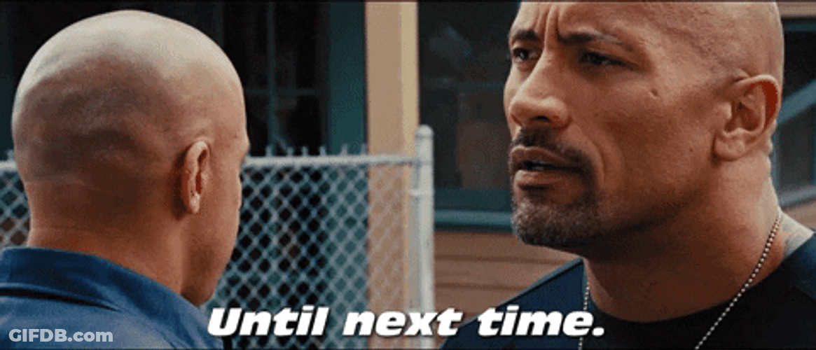 The Rock Until Next Time Meme GIF