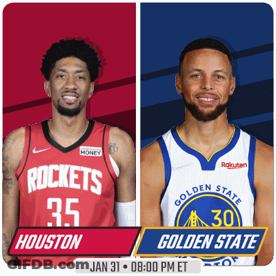 The Rockets And Golden State Warriors Are Playing On Jan 31 GIF