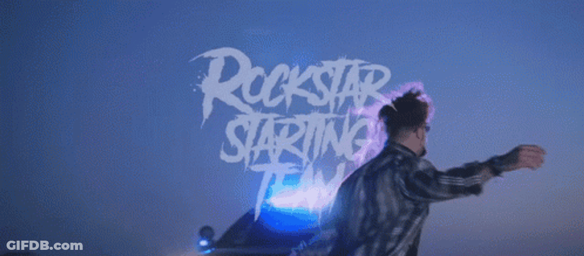 The Rockstar Starting Team GIF