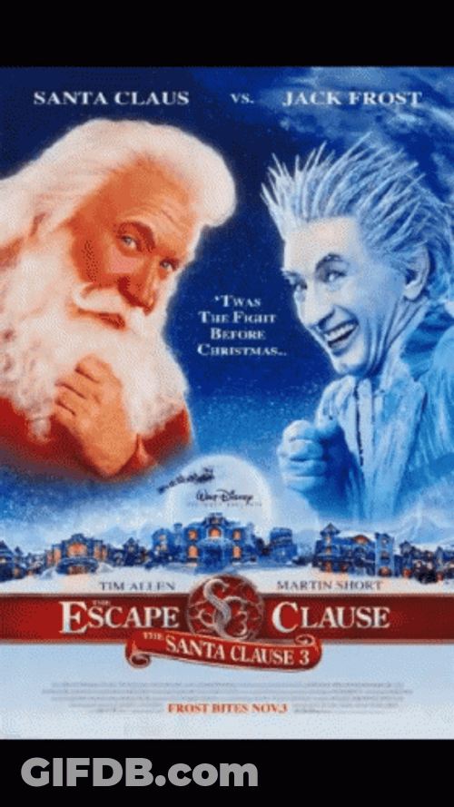 The Santa Clause And Jack Frost GIF