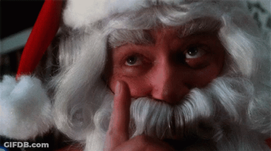 The Santa Clause Being Silly GIF