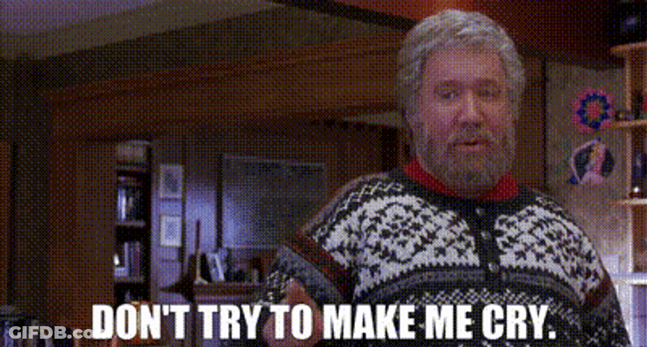 The Santa Clause Don't Make Me Cry GIF