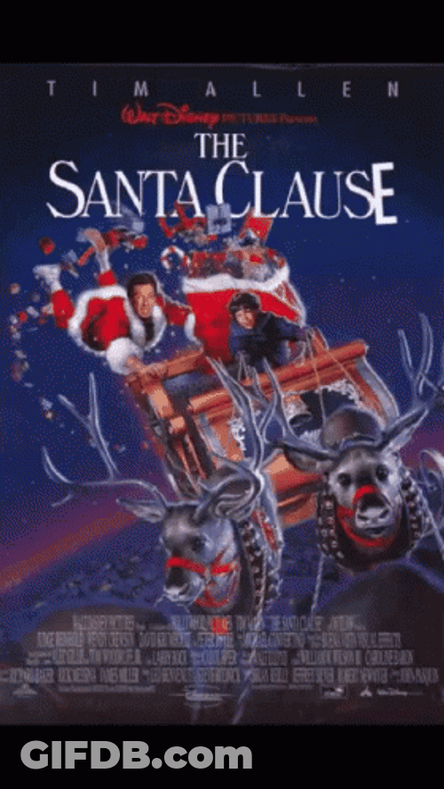 The Santa Clause Movie Poster GIF