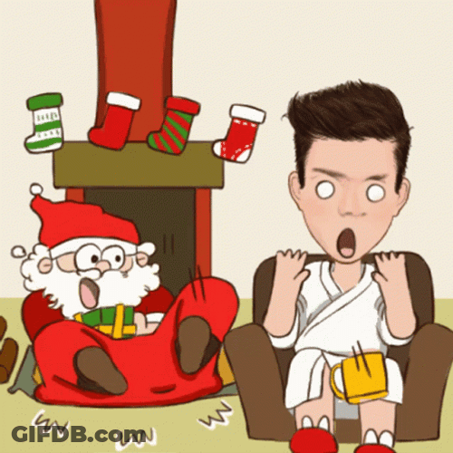 The Santa Clause Surprise GIF