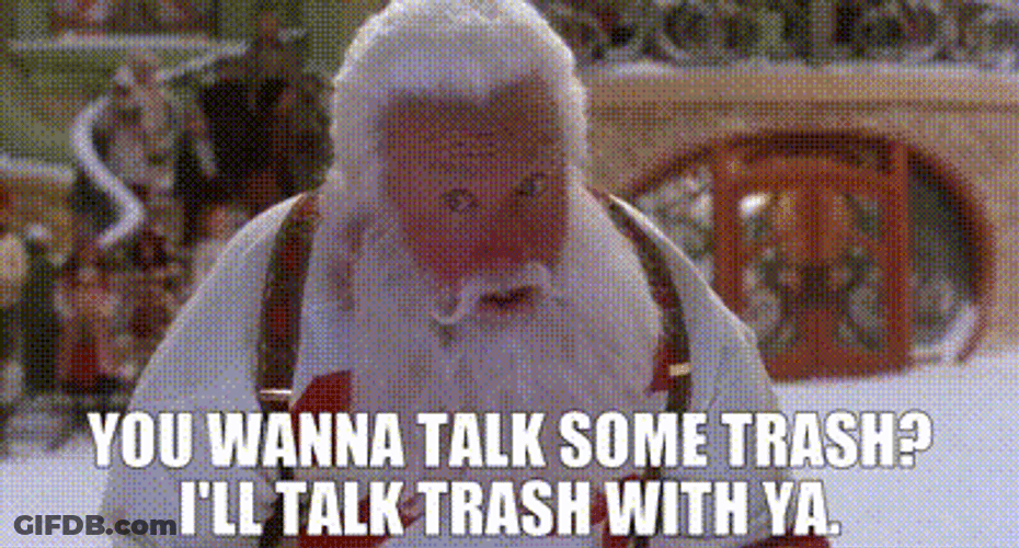 The Santa Clause Trash Talking GIF