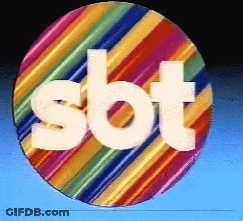 The Sbt Logo Is On A Colorful Circle GIF