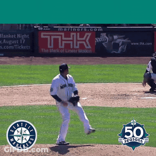 The Seattle Mariners Are Celebrating 50 Seasons GIF