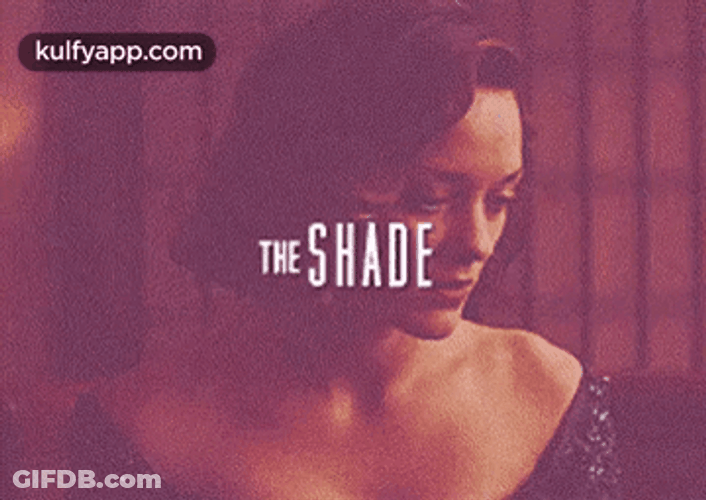 The Shade Of Confuse Lady GIF