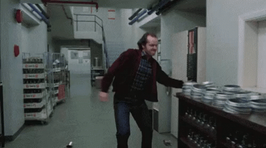 The Shining Angry Jack Torrance GIF