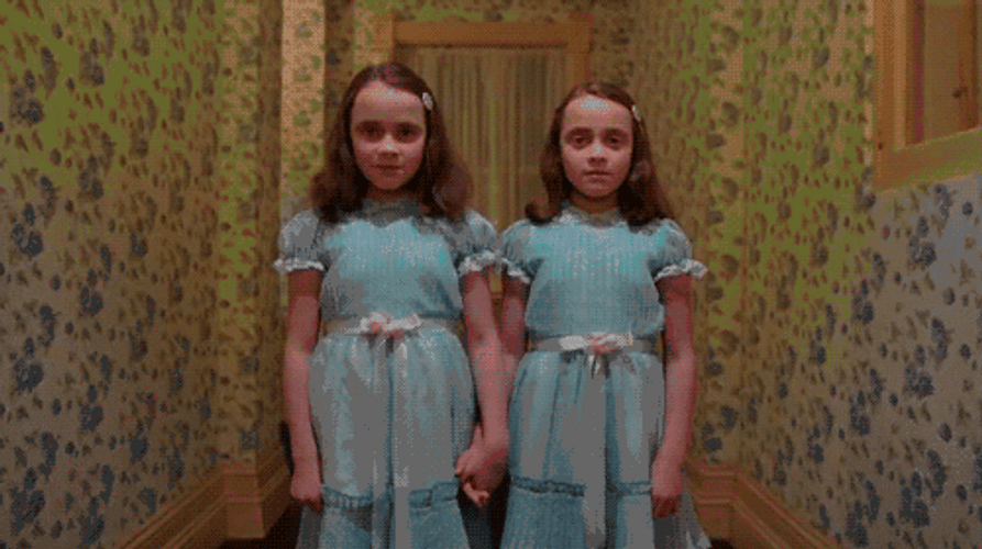 The Shining Grady Twins GIF
