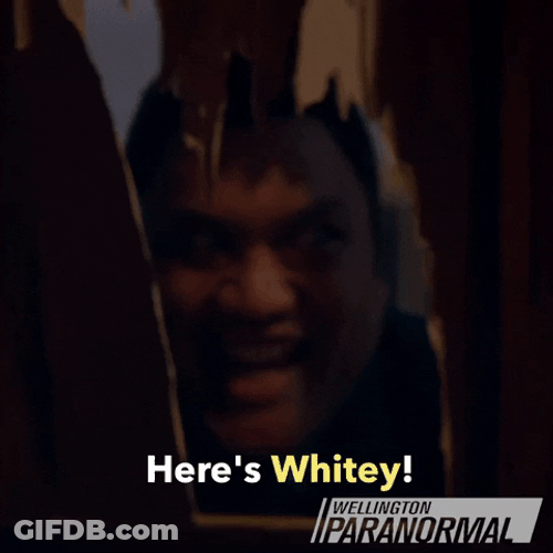 The Shining Here's Johnny Parody GIF