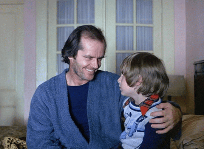 The Shining Jack And Danny GIF