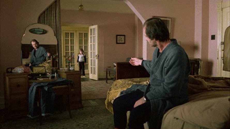 The Shining Jack Calling Danny GIF