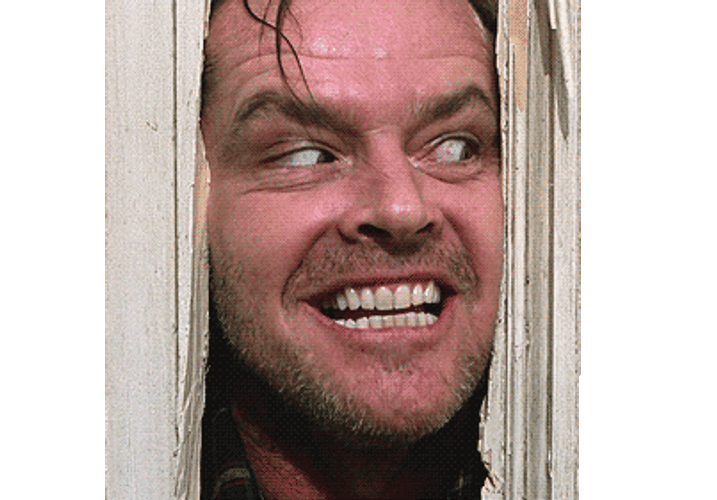 The Shining Jack Nicholson GIF