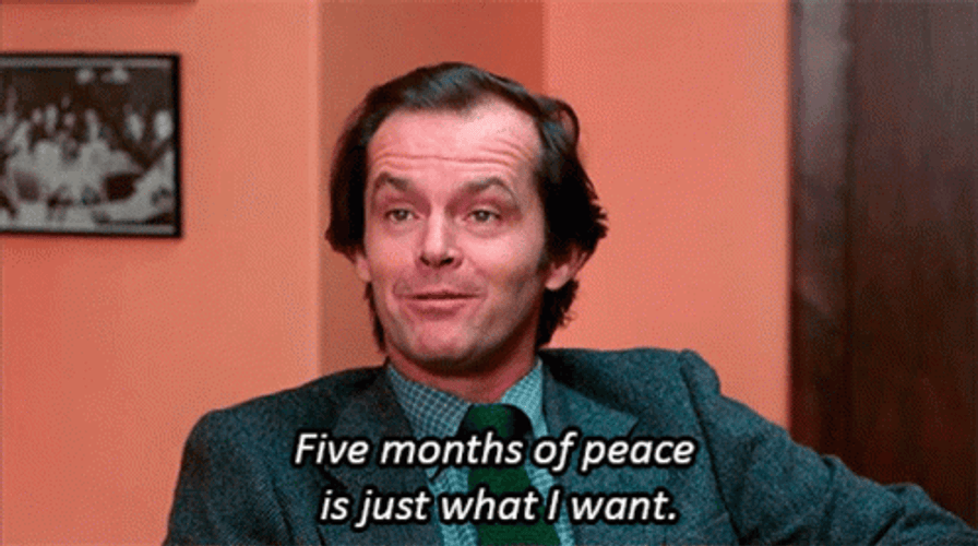 The Shining Jack Nicholson GIF