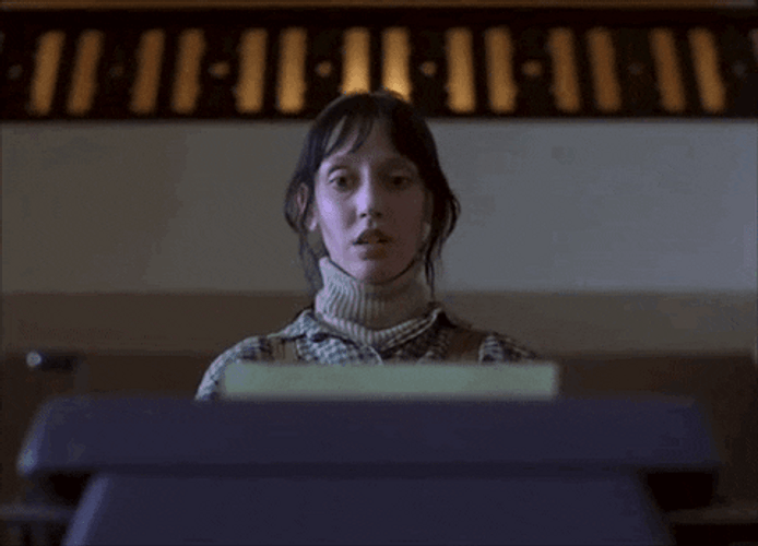 The Shining Shock Wendy Torrance GIF