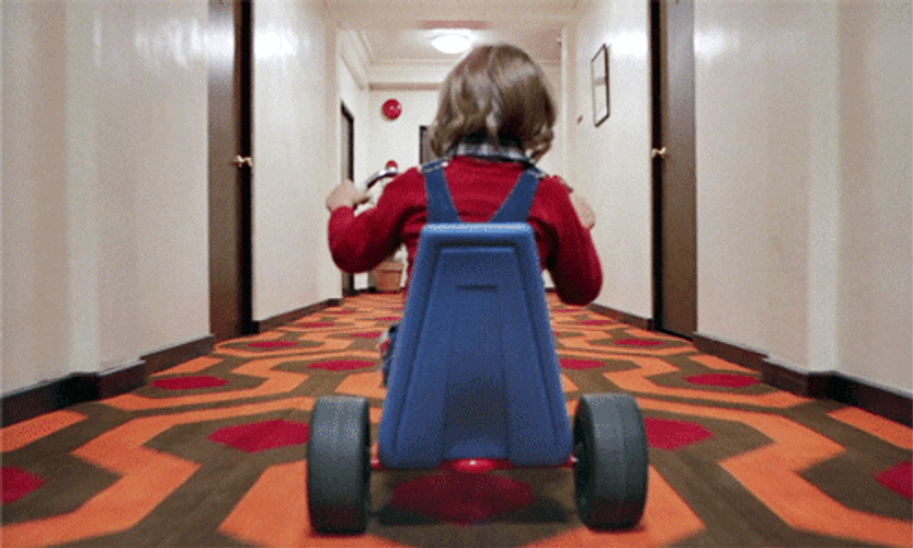 The Shining Speedy Rides GIF