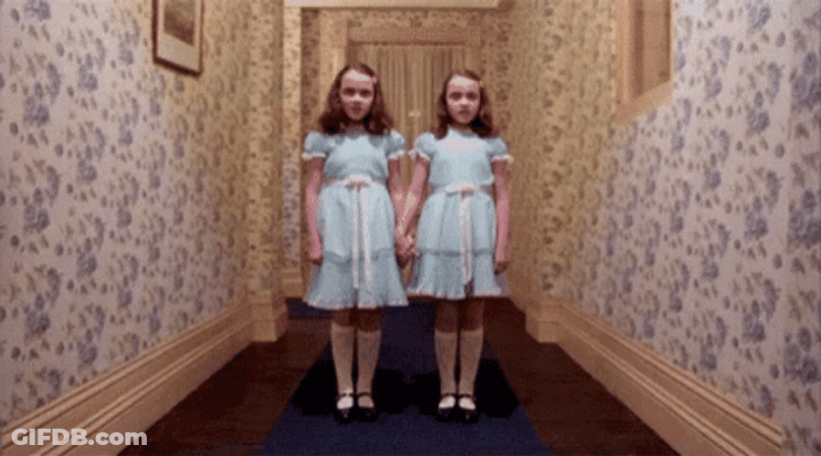 The Shining Twins GIF