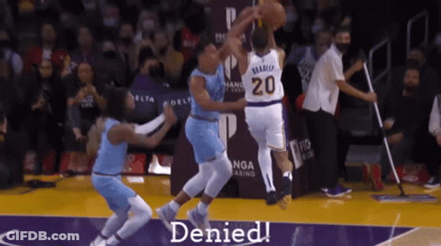 The Shot Is Denied By Ja Morant GIF