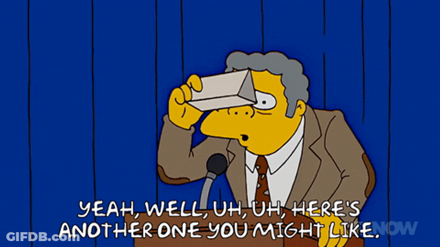 The Simpsons Another One Declaration GIF