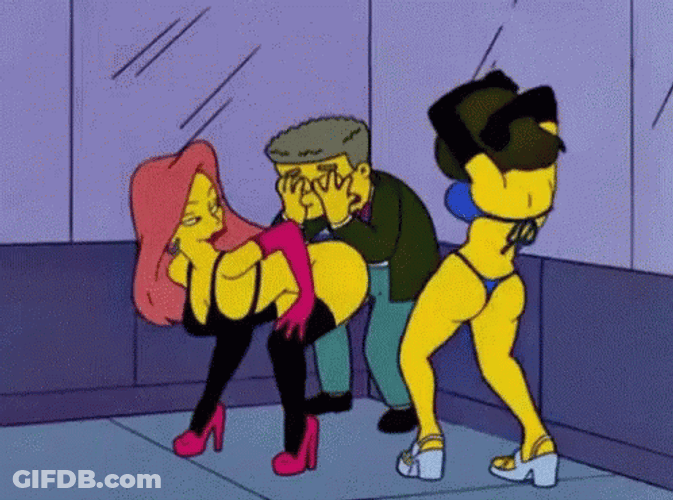 The Simpsons Bad Temptation GIF