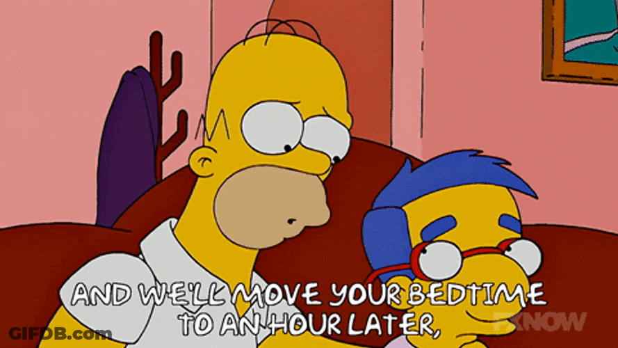 The Simpsons Bed Hours Later GIF