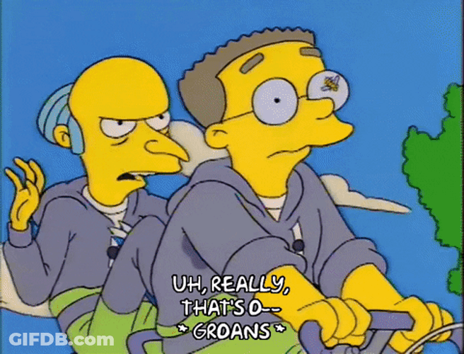 The Simpsons Epic Biking Experience GIF